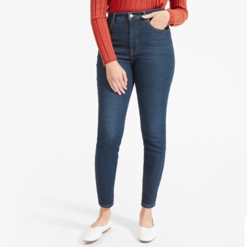 Authentic Stretch High-Rise Skinny Ankle Jean